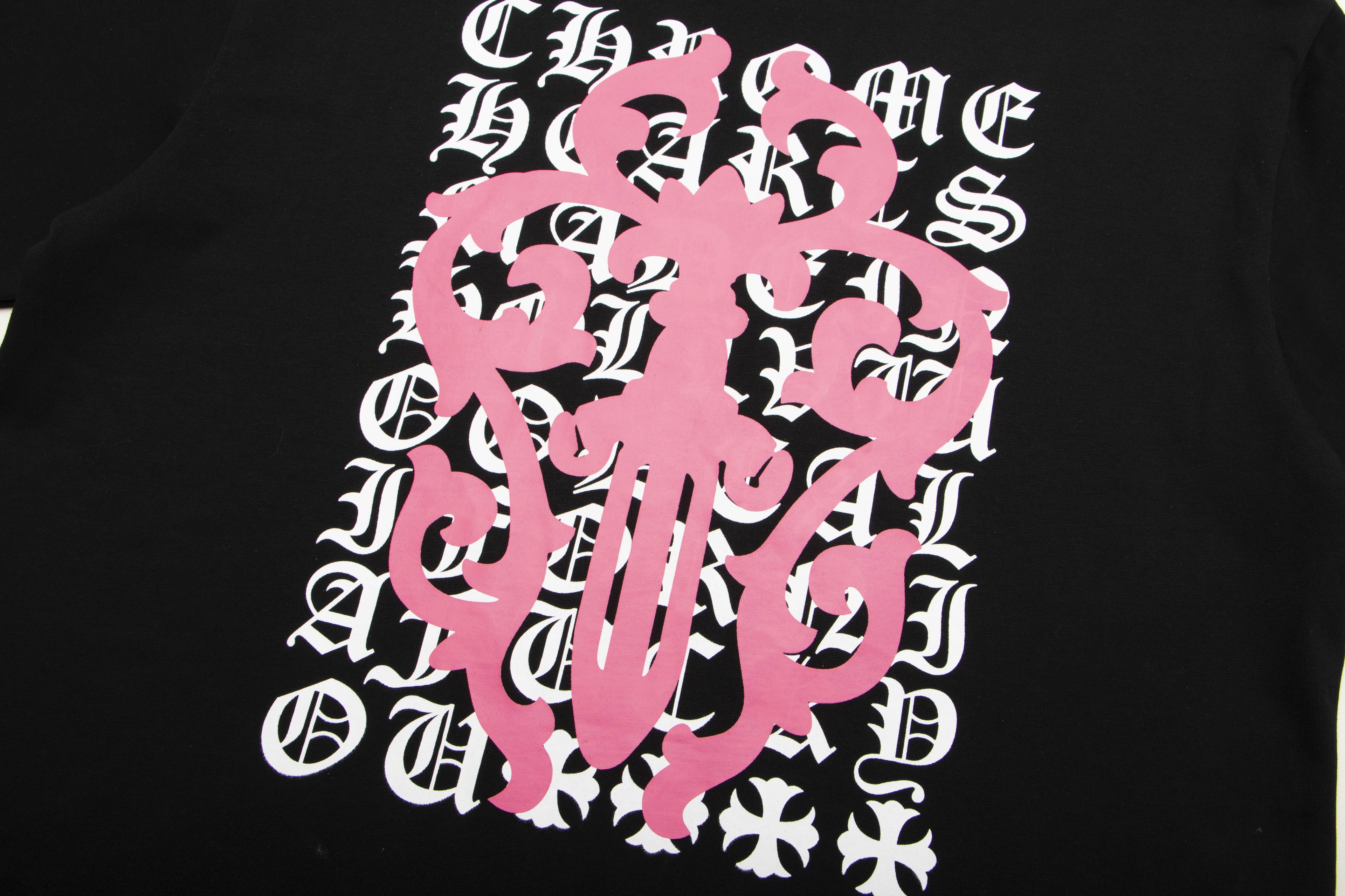 CHROME-HEARTS Eye Chart Dagger T-shirt K6025
